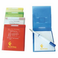 Plastic Note Pad - Top Folding